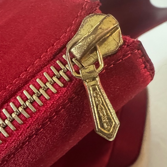 38.5/8❤️CHANEL Runway Red Satin Leather OVER THE KNEE HIGH HEEL Platform BOOTS - Picture 13 of 15